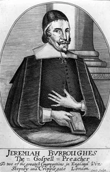 Jeremiah Burroughes (1599-1646), graviert von Cross